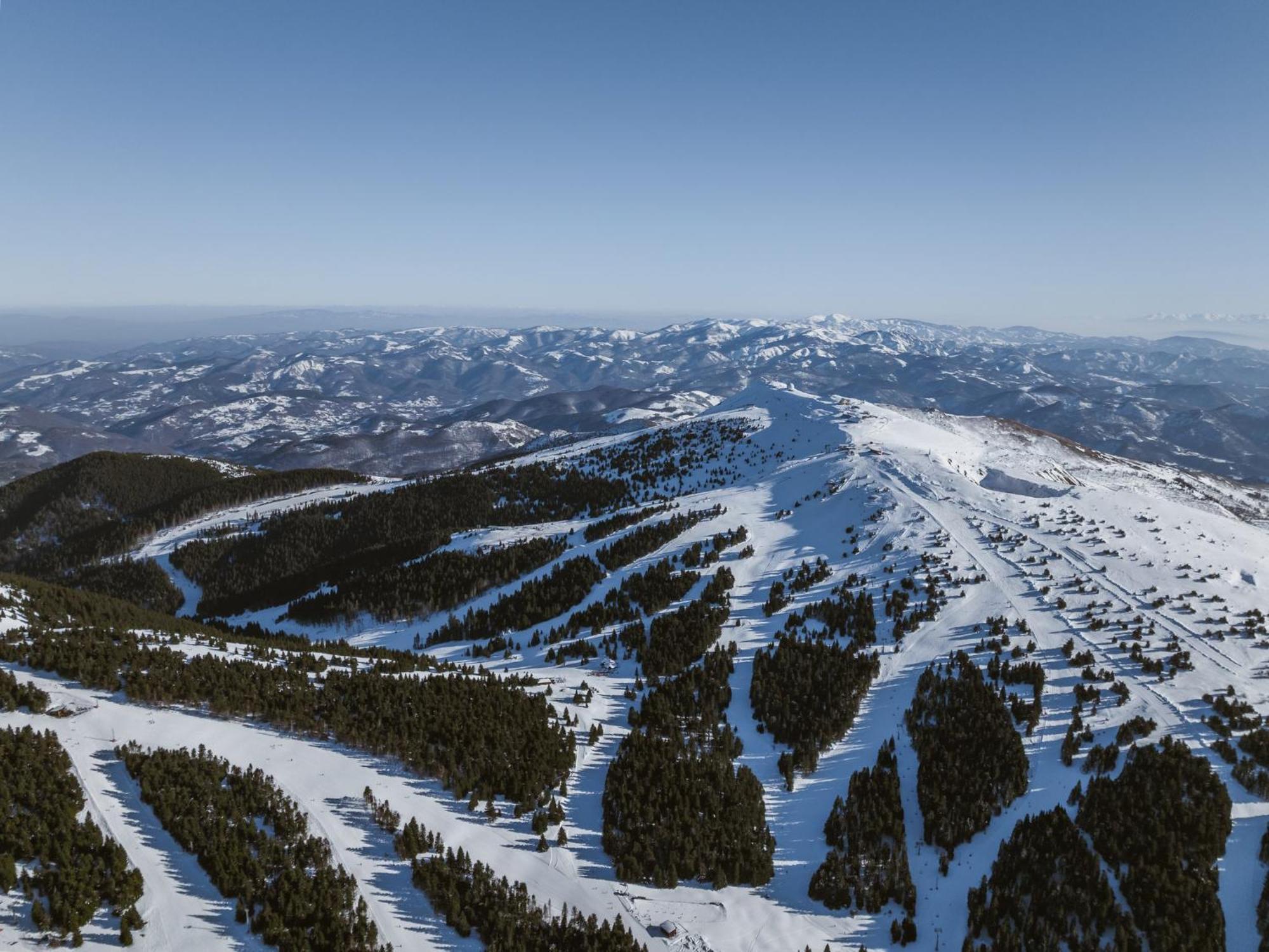 Viceroy Kopaonik Serbia Exterior foto Aerial view of the ski resort